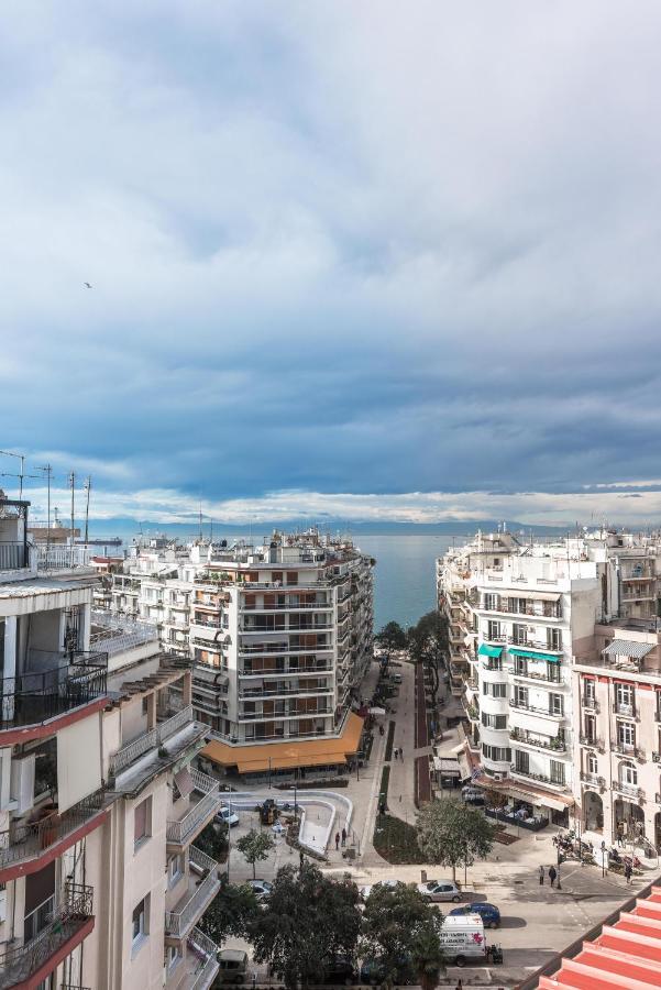 Penthouse Level 9, Nilie Hospitality Mgmt Lägenhet Thessaloníki Exteriör bild